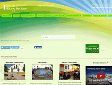 Tablet Screenshot of cortijomolinosanjuan.com